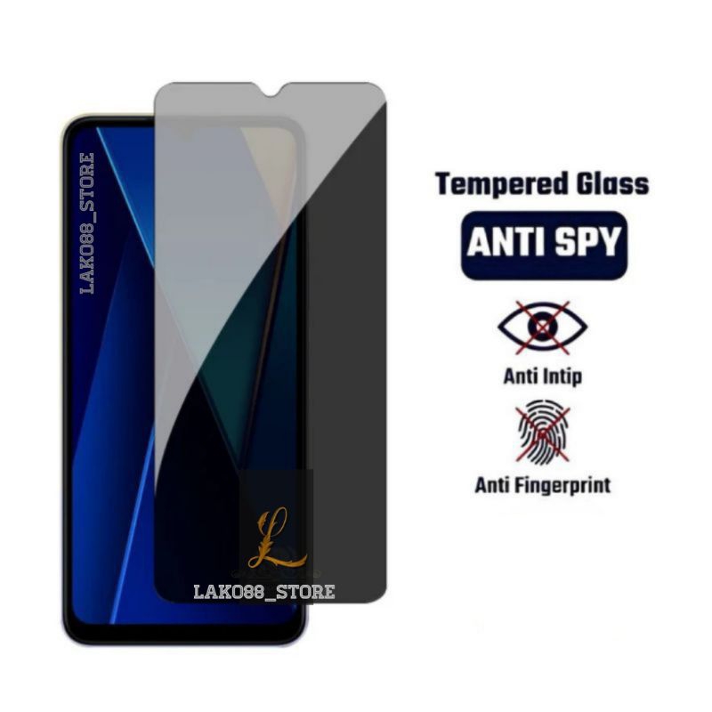 Tempered Glass Anti Spy Infinix Hot 8 Hot 9 Hot 9 Pro Hot 9 Play Hot 10 Hot 10s Hot 10s NFC Hot 10T 