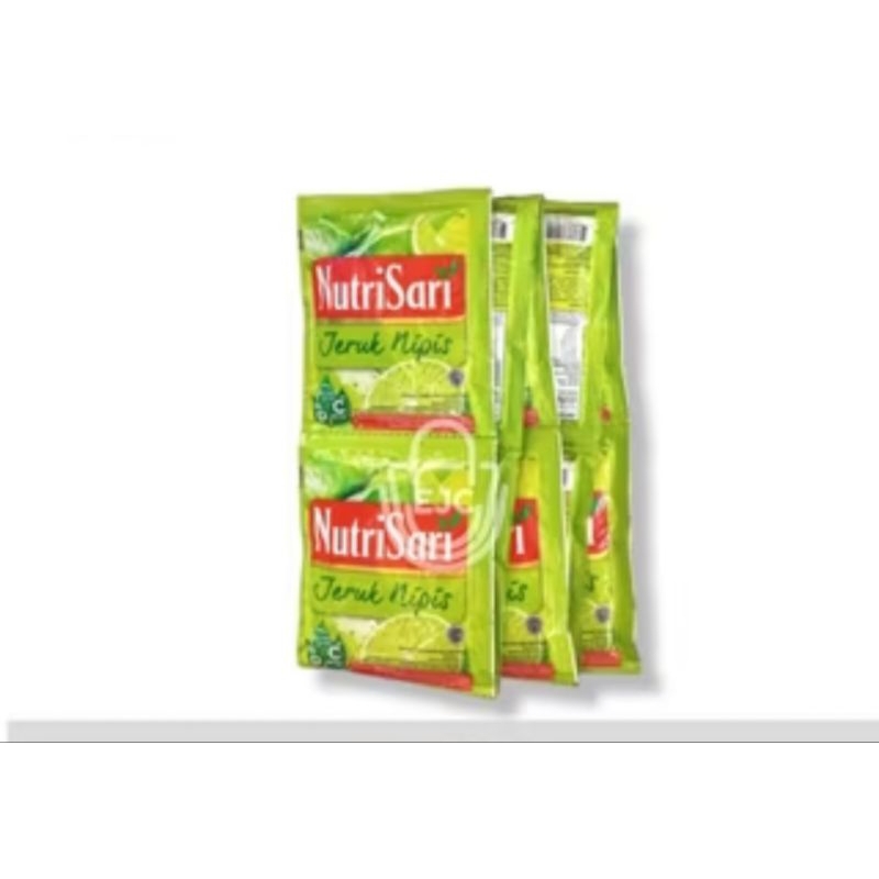 

nutrisari rasa jeruk nipis rencengan isi 10 piss