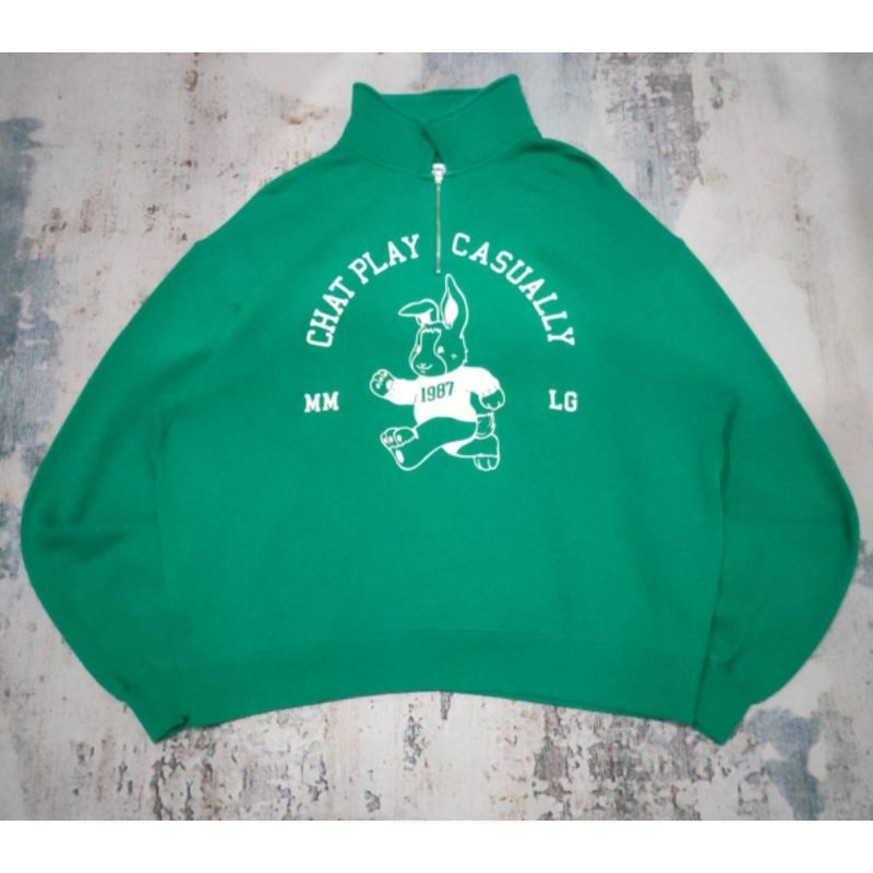 crewneck halzip Mmlg original