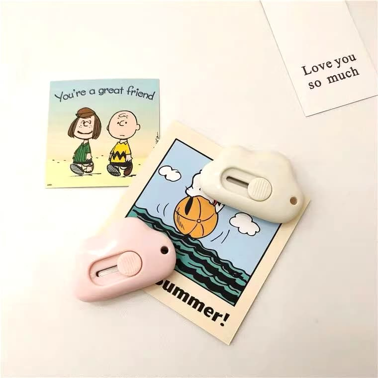 

Mini Cutter Cloud Shape Cutter Kecil for School and Art Safety Cutter