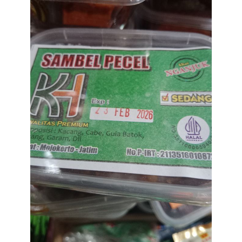 

pecel / sambel kacang berkualitas