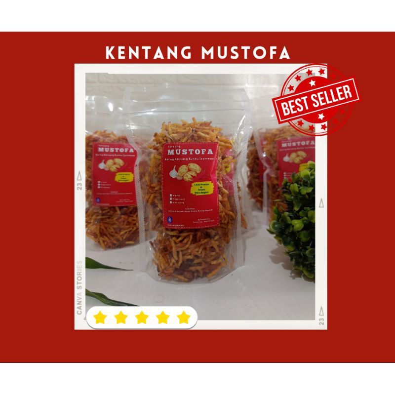 

Kering Kentang Mustofa Tastylicious 120 gr gram Mustopa Zip Lock Standing Pouch Original Pedas Manis Renyah Gurih Tahan Lama Mix Kacang