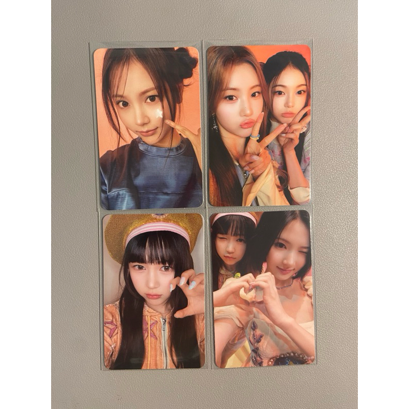 Hearts2hearts the chase photocard carmen jiwoo ian yeon juun album only