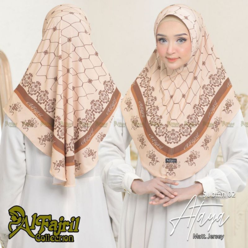 Hijab Bergo/Hijab ataya sublim 02 alfajril collection