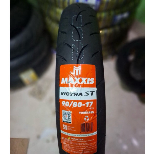 BAN LUAR MAXXIS VICTRA RING 17 90/80-17 TUBLES