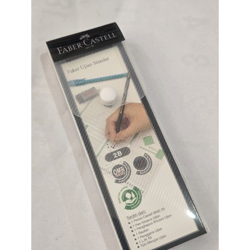 

PAKET UJIAN STANDAR FABER-CASTELL - PAKET ALAT TULIS FABER CASTELL 2B FABER CASTELL PAKET UJIAN STANDARD