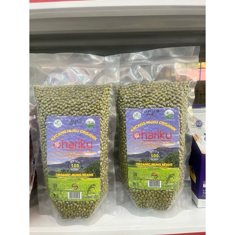 

Hariku kacang hijau Organik