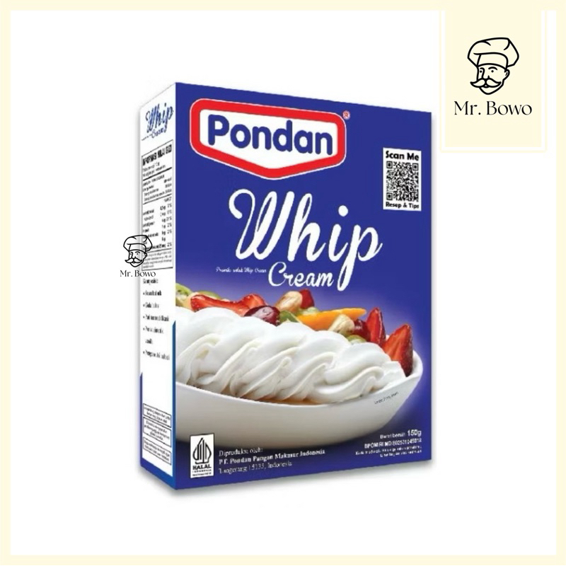 

Pondan Whipcream Box (150g)