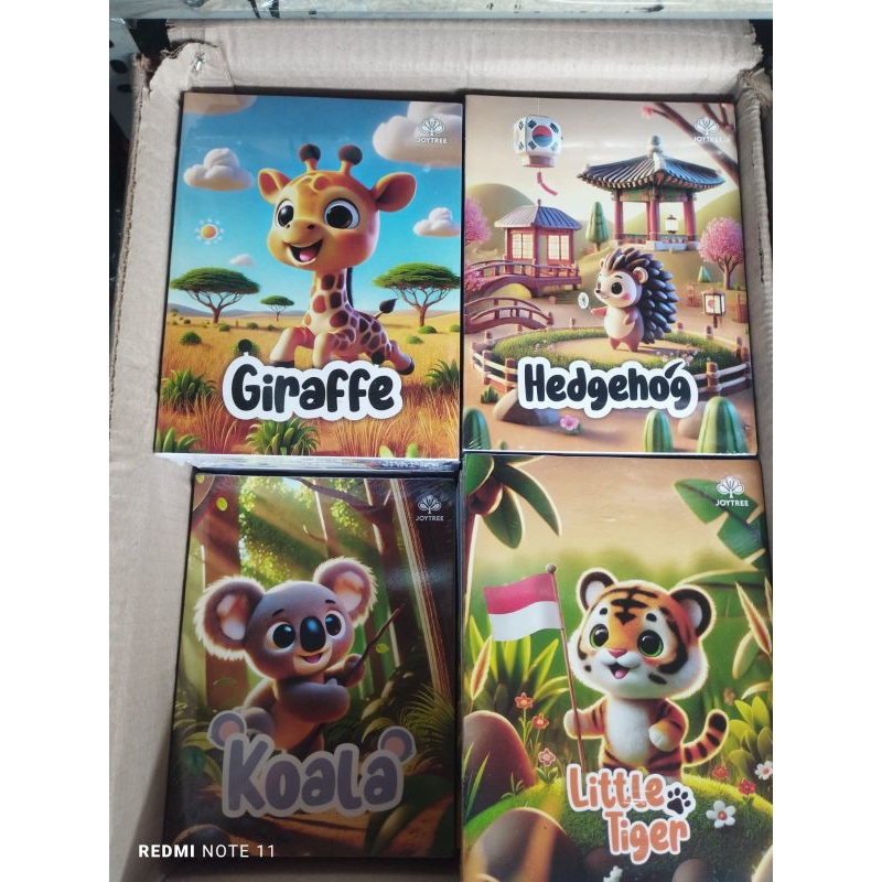 

1 pack (10 pcs) Buku tulis JOYTREE 38 lembar