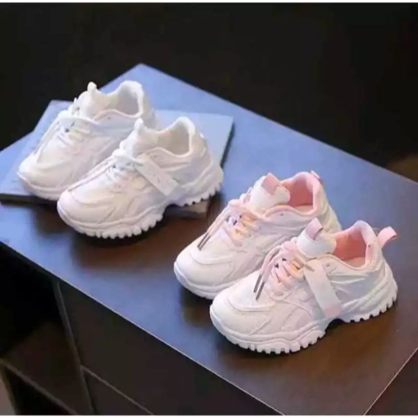 Sepatu anak perempuan - sepatu anak perempuan sneakers terbaru 2025 - sepatu jintu anak perempuan - 