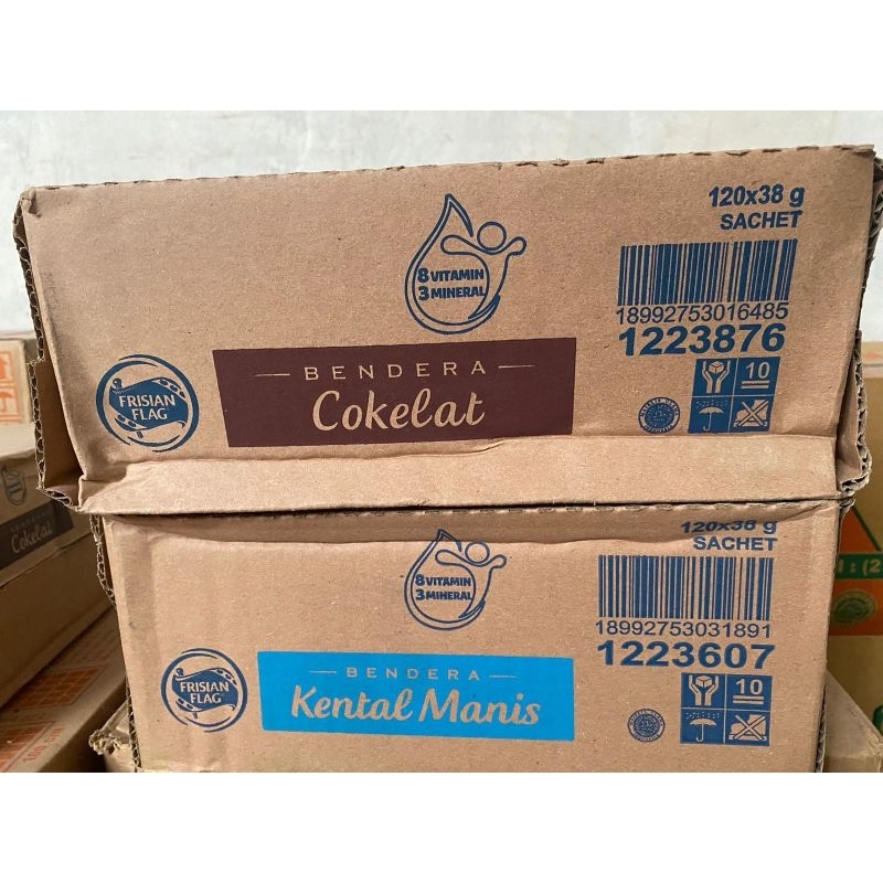

susu bendera frisian flag saset dus an rasa coklat & vanila