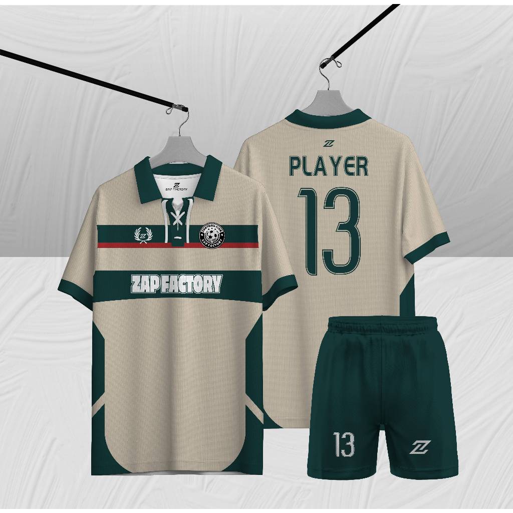 ZAP FACTORY - JERSEY SEPAK BOLA FUTSAL MINI SOCCER BAJU OLAHRAGA BADMINTON VOLI SPORT TALI 76