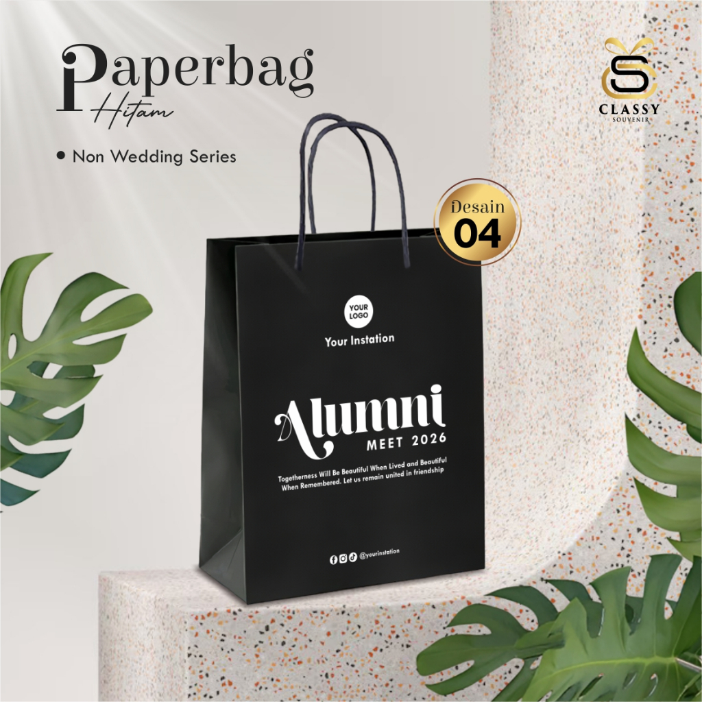 

PAPERBAG SABLON MOTIF - PAPERBAG HAJATAN BAHAN KRAFT HITAM- PAPERBAG SABLON MOTIF KEKINIAN