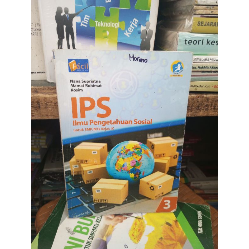 BUKU IPS ILMU PENGETAHUAN SOSIAL KELAS 9 SMP KURIKULUM 2013 FACIL