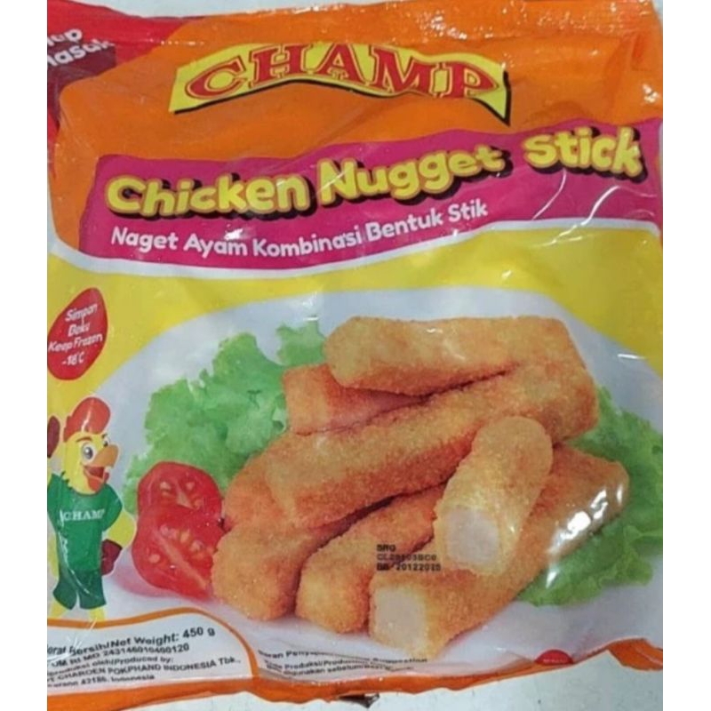 

CHAMP NUGGET AYAM STIK 500GR