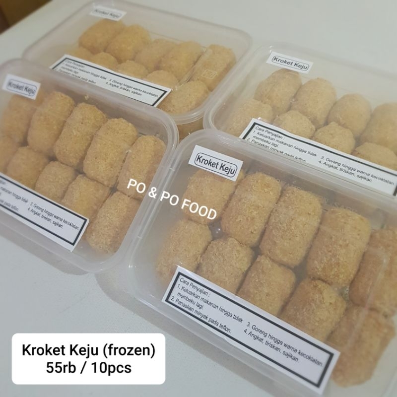 

Baby Kroket Keju 10pcs frozen | Kroket Keju Mini
