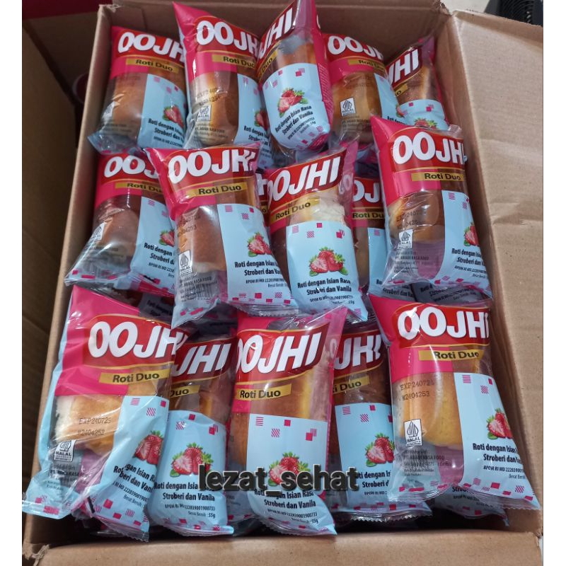 

OJJHI Roti DUO Rasa Stoberry Vanilla ( isi 5 pcs )