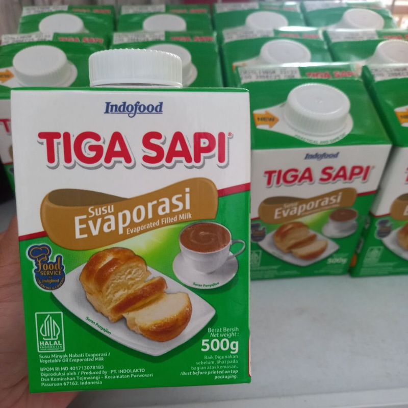 

Susu Evaporasi Tiga Sapi 500 gr