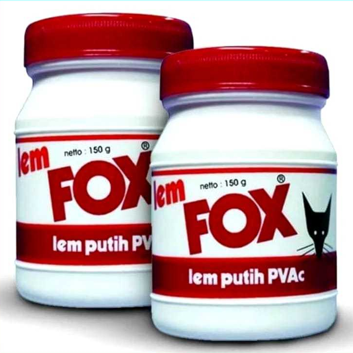 

Lem Fox Putih 150 Lem Putih Fox Pvac 150 grm Lem kayu lem kertas