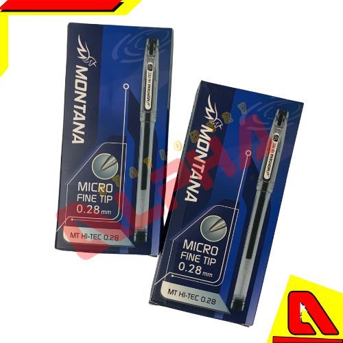 

MONTANA Pulpen Gel 0.28mm Ballpoint pen Bolpoin Gel Montana