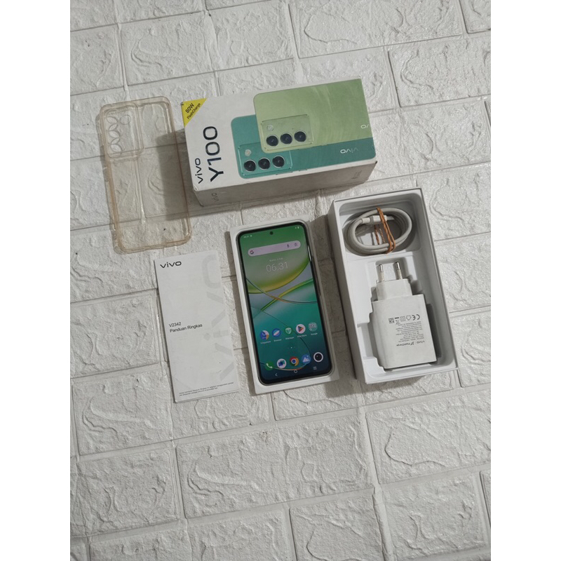 Vivo Y100 Ram 8+8/256 Second Mulus Fullset Original