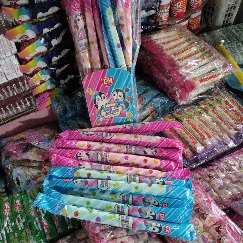 

Marshmallow Rasa Stroberi Paket 10 pcs
