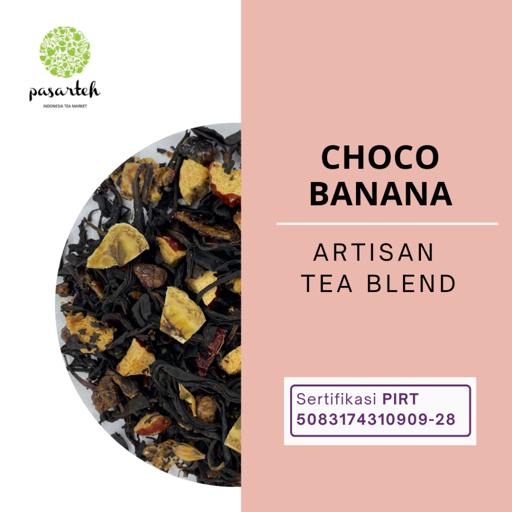

[ pasarteh ] Choco Banana | Artisan Tea | Teh Cokelat Rasa Pisang | Molen Tea