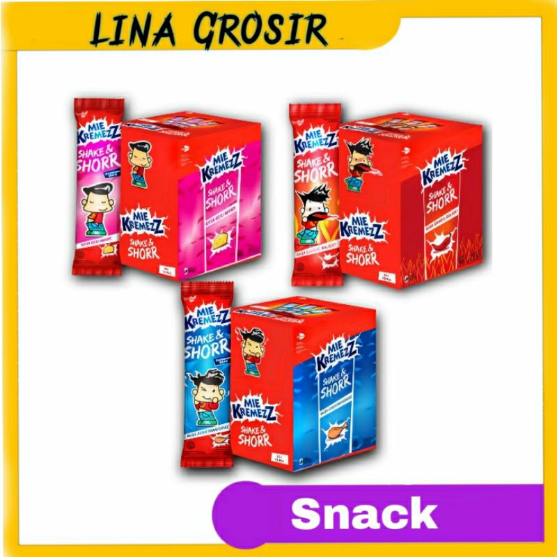 FKS FOOD Mie Kremezz Shake & Shorr @ isi 20(+1)pcs