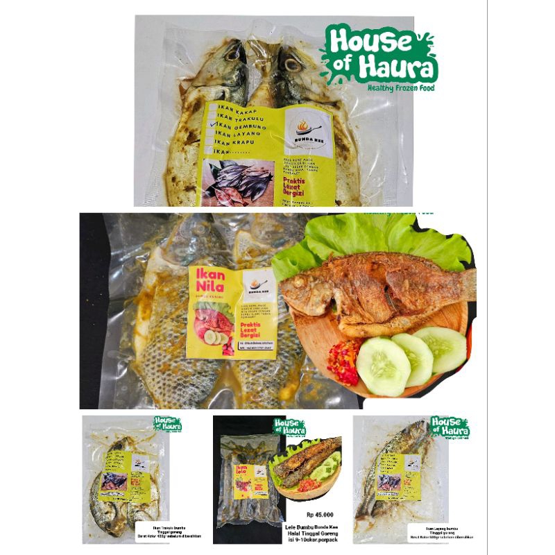 

ikan bumbu / Lele Bumbu / Nila Bumbu / gembung bumbu / layang bumbu /ayam Bumbu Mama Kee