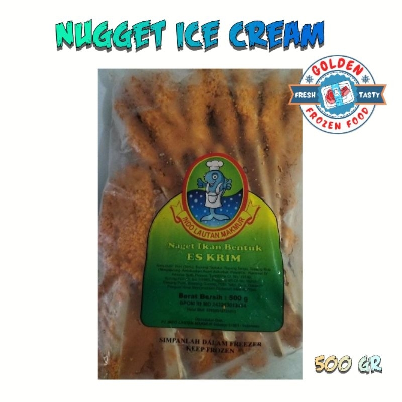 Nugget Bentuk Ice Cream