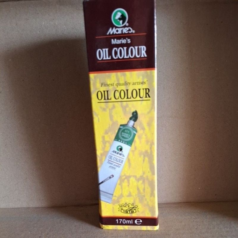 

maries oil colour / cat minyak 170ml titanium white (104)
