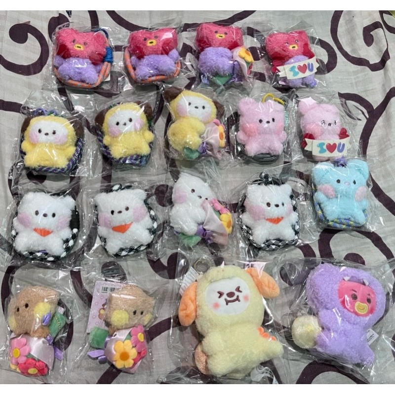 READY KEYRING BT21 OFFICIAL