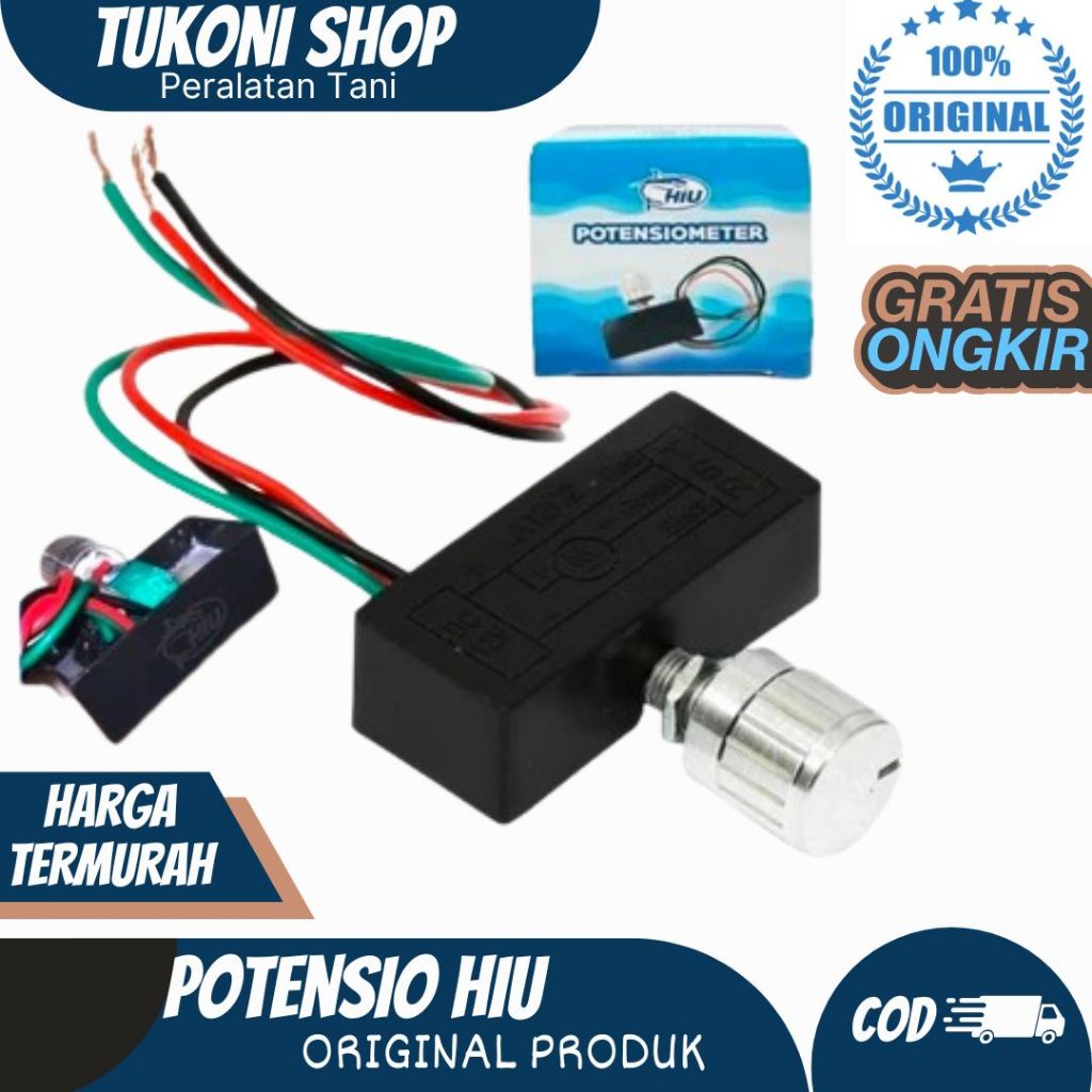 Potensio Hiu - Potensio DC 5A - HIU Original