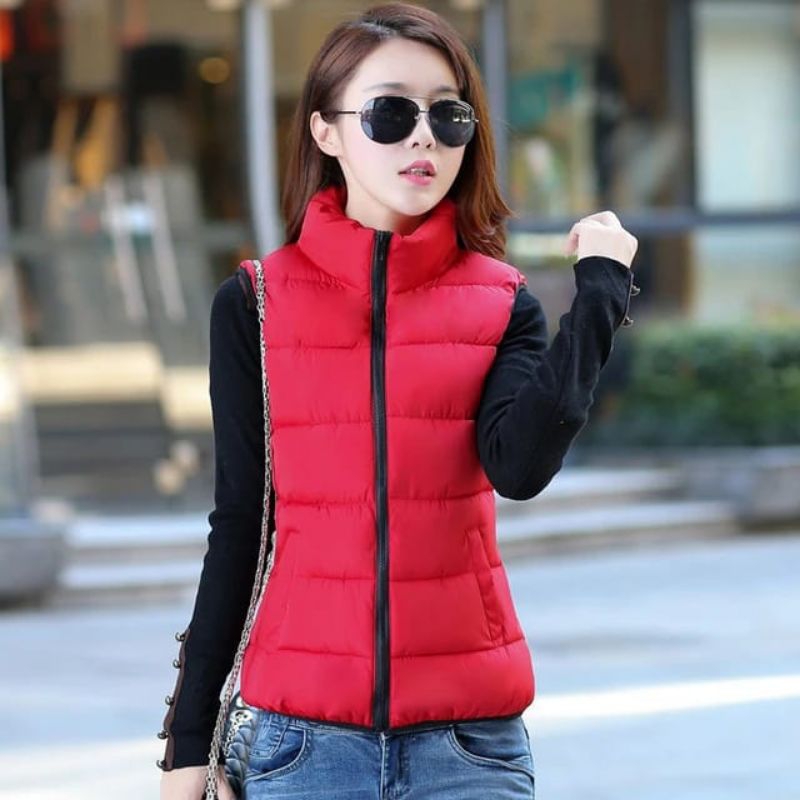 rompi Korea wanita,rompi gelembung wanita anti air,rompi motor wanita,rompi style wanita