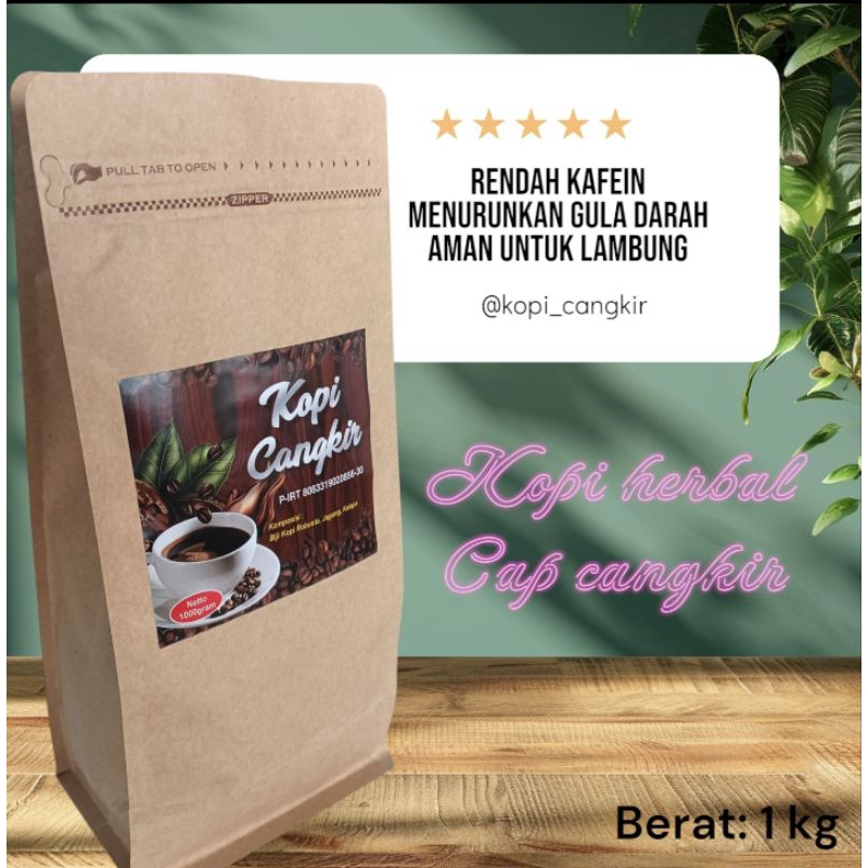 

KOPI BUBUK PREMIUM CAP CANGKIR FREE ONGKIR KEMASAN 1KG