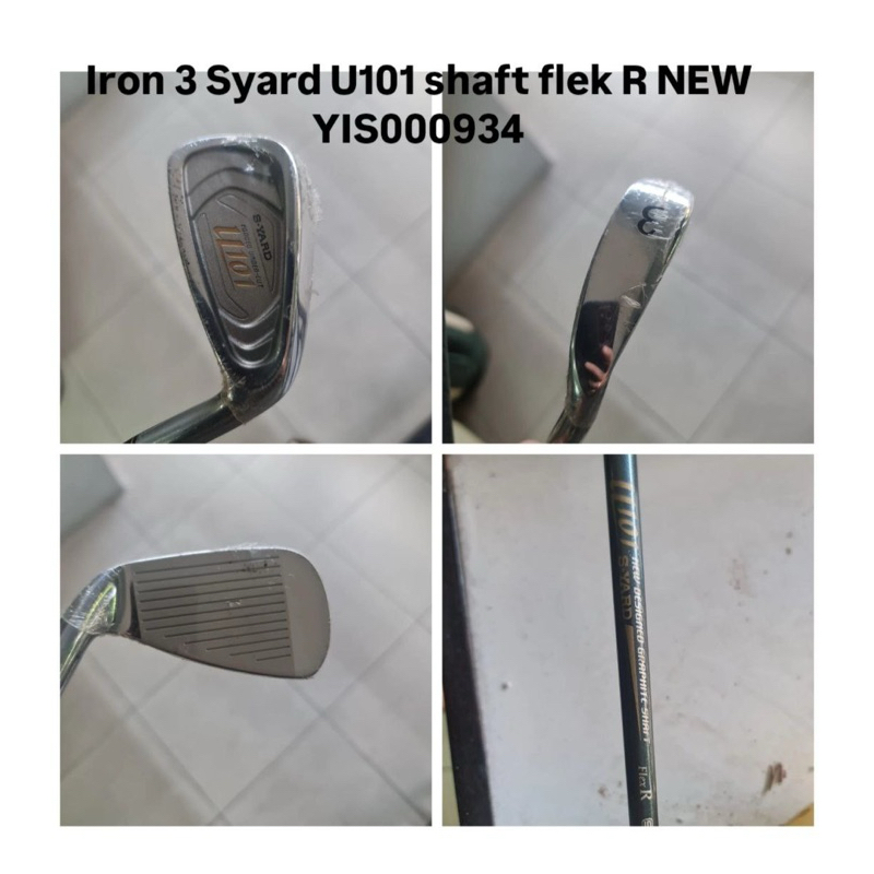 Stik golf Iron 3 Syard U101 / Maruman Metabio / Maruman Conductor N E W  100% original