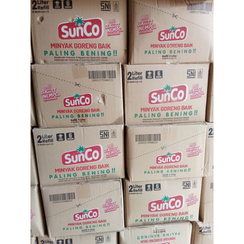 

(LAPO27) Minyak Sunco 2L 1 dus (bisa kolian)