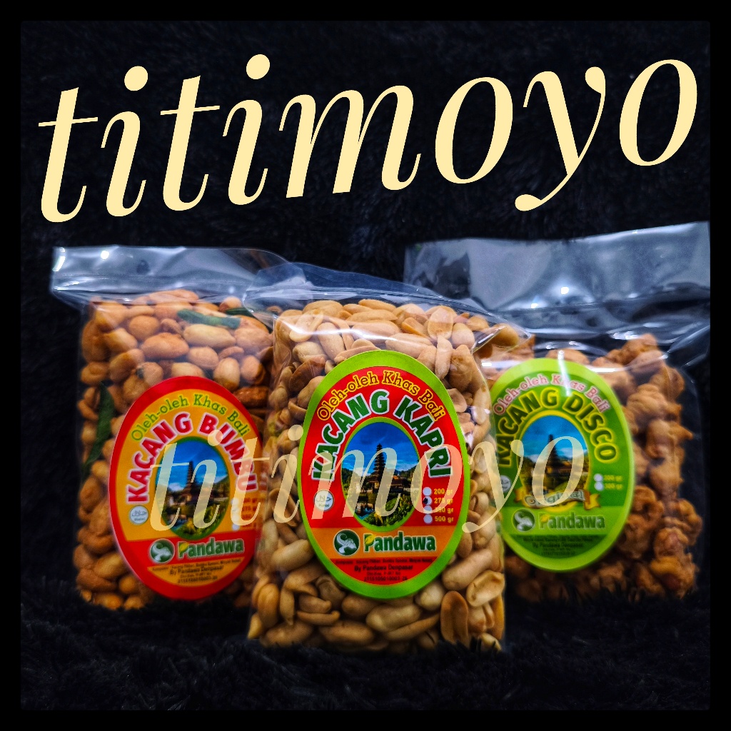 

Kacang Bali Pandawa" Paket Bumbu 275 Gr Kapri 275 Gr Disco 200 Gr