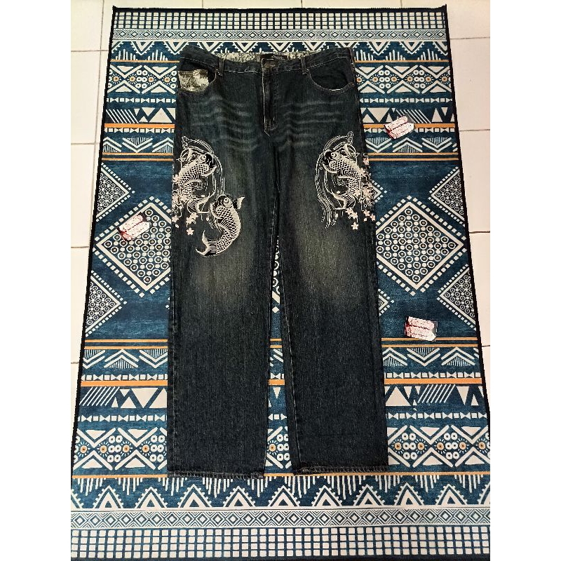 jeans bordir sukajan