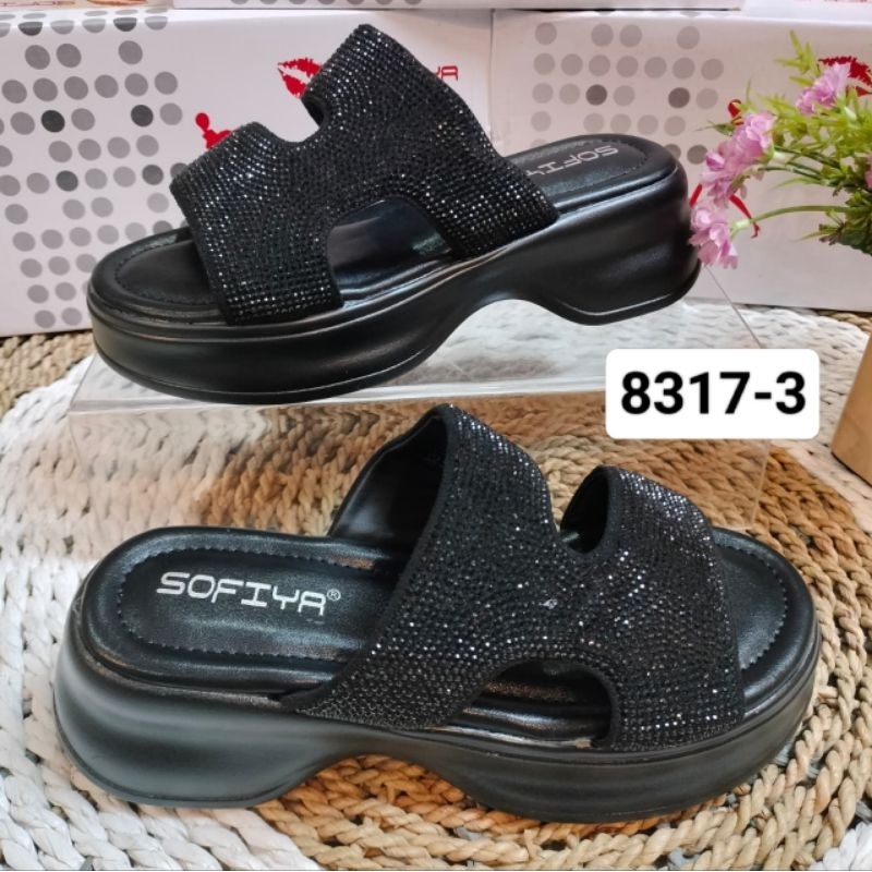 Sofiya sandal wedges 3cm blink premium 8317-3