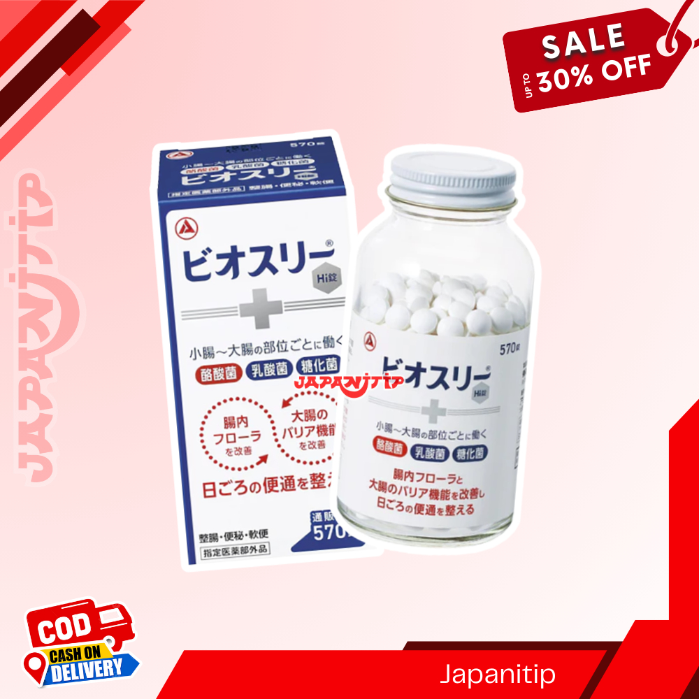 BIOTHREE Probiotik Anak Obat Sembelit Bayi Lactofit 180 Tablet Original Japan