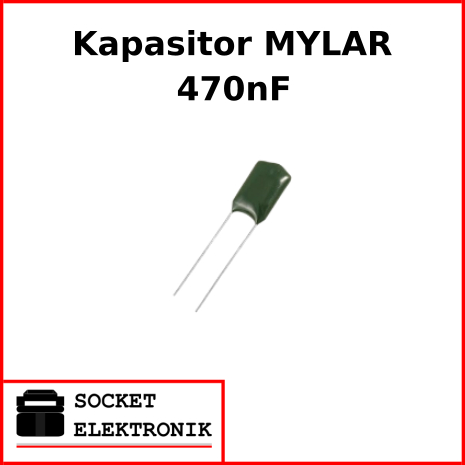 Kapasitor Milar. Mylar Capacitor 470nF 0.47uF