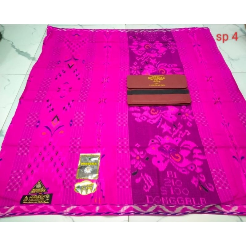 Sarung Donggala Selempang S 100 Original full sutra/ Mantap