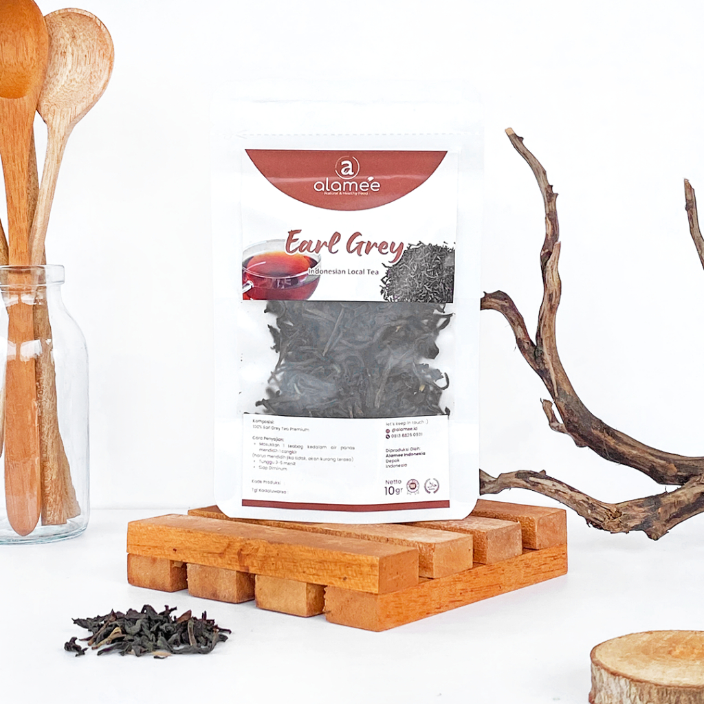 

ALAMEE Teh Grey Tea Teh Herbal Tradisional Indonesia Alami Sehat Organik Organic Siap Seduh 10 Gr