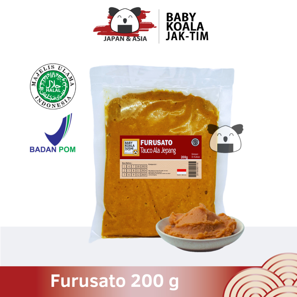 

FURUSATO Pasta Miso Merah 200 g Halal │ Tauco Ala Jepang untuk Sup Miso Soup Ramen Udon - Jaktim