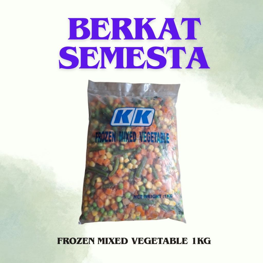 

FROZEN MIXED VEGETABLE 1KG