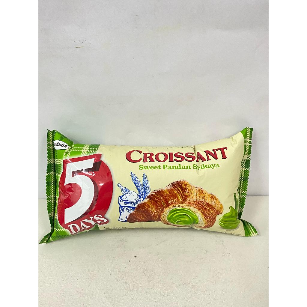 

5DAYS CROISSANT SWEET PANDAN SRIKAYA 60G