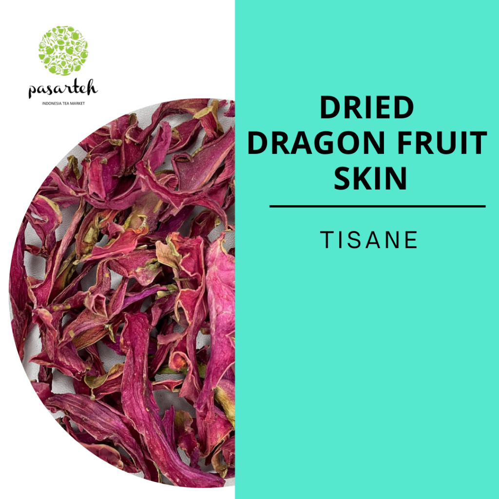 

[ pasarteh ] Premium Grade Dried Dragon Fruit Skin | Kulit Buah Naga Kering I Buah Kering I Herbal Tea