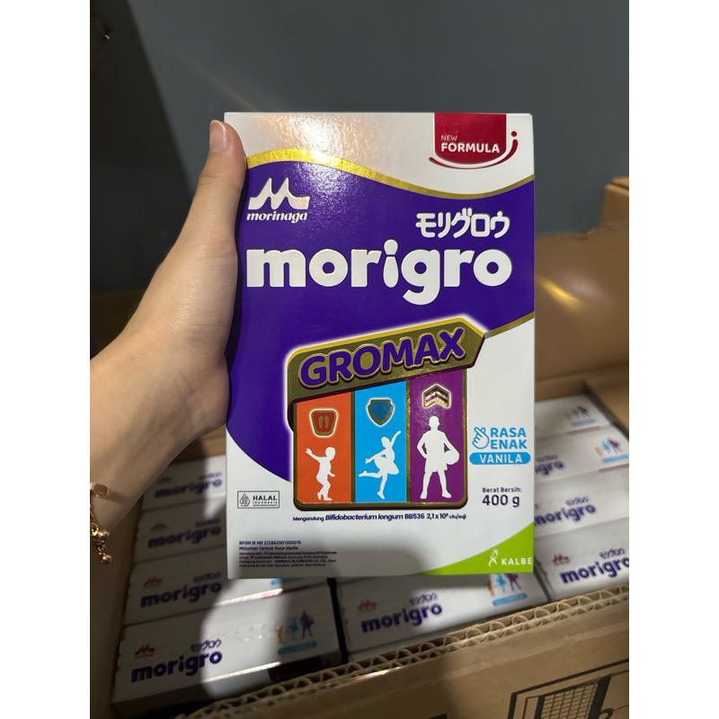 

susu morinaga morigro gromax 400gr vanila