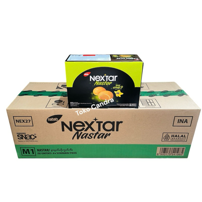 

1 DUS NABATI NEXSTAR NANAS / 112gr / 8 Pack / 80 Pcs